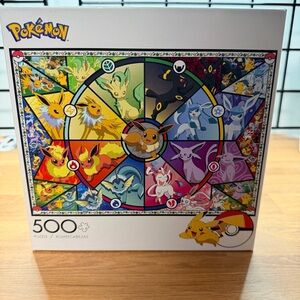 Pokémon Eeveelutions 500-Piece Puzzle | Eevee Evolutions | Buffalo Games